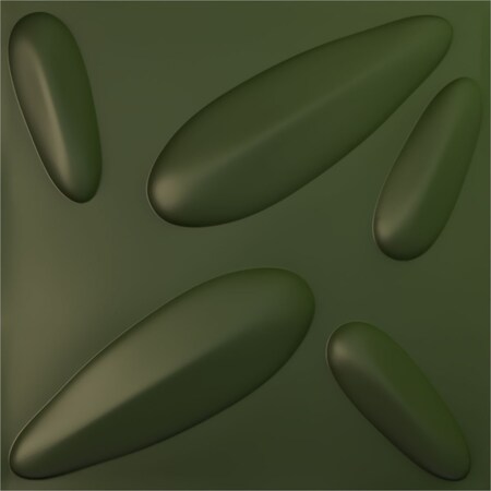 Ekena Millwork 19 5/8in. W x 19 5/8in. H Petal EnduraWall Decorative 3D Wall Panel Covers 2.67 Sq. Ft. WP20X20PLGCG